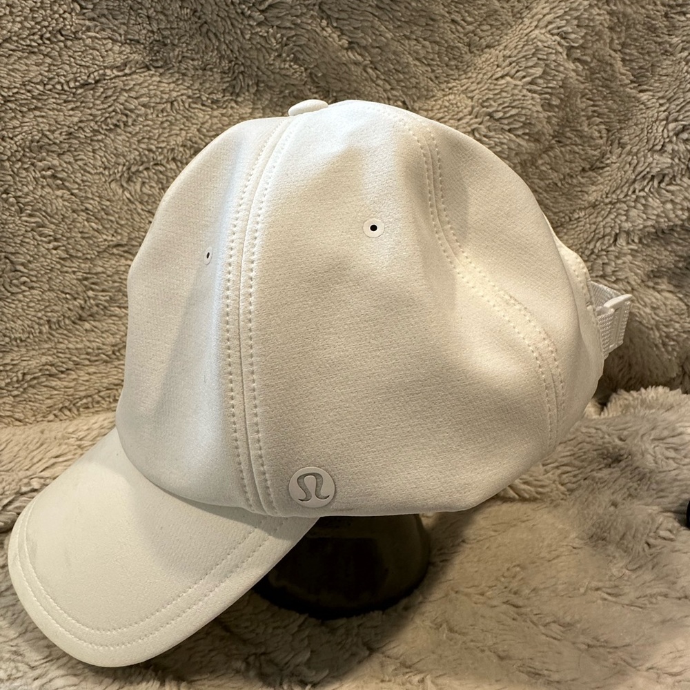 Lululemon White Adjustable Performance Hat - image 3